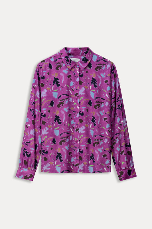 BLOUSE - Milly Featherfest Cactus Pink