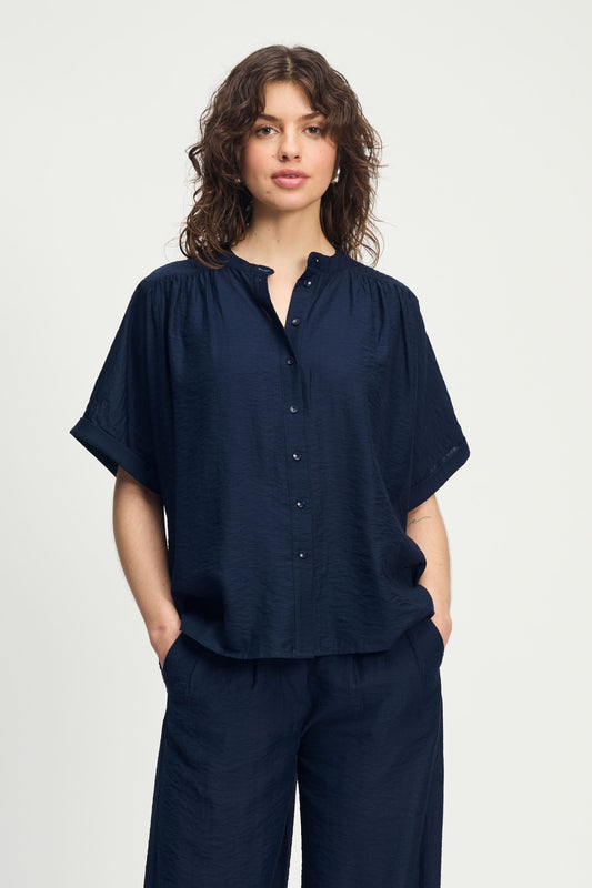 BLOUSE - Deep Dark Blue