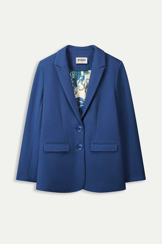 POM Amsterdam Blazers BLAZER - Sapphire Blue