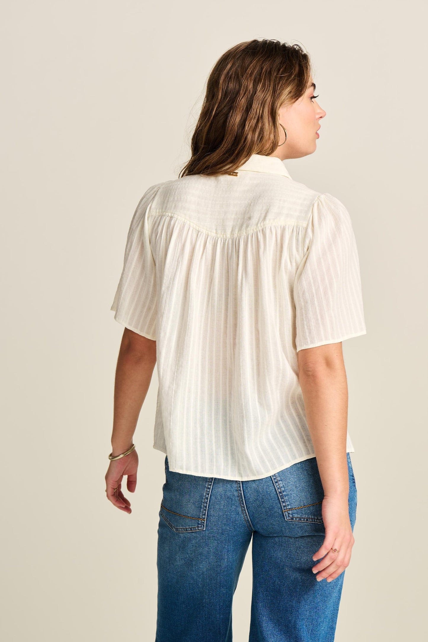 POM Amsterdam Blouses BLOUSE - Blooming Ecru