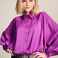 POM Amsterdam Blouses BLOUSE - Feathers Cactus Pink