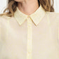 POM Amsterdam Blouses BLOUSE - Lime Dots