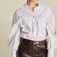 POM Amsterdam Blouses BLOUSE - Maxime Feather White