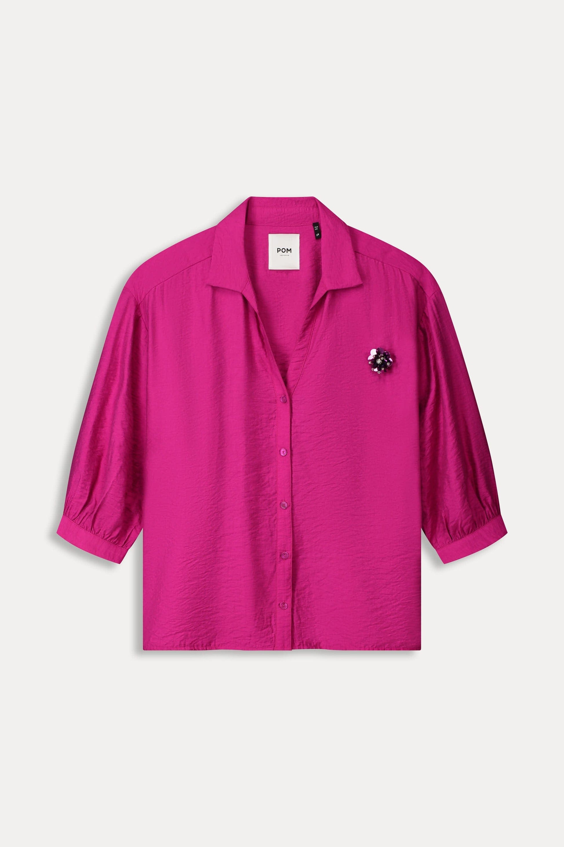 POM Amsterdam Blouses BLOUSE - Violet Fuchsia
            