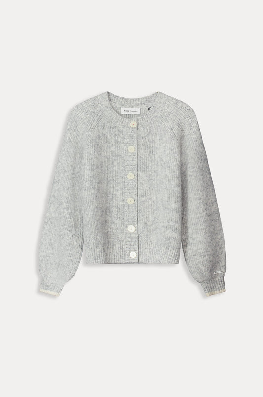 POM Amsterdam Cardigans VEST - Grigio