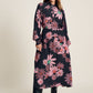 POM Amsterdam Dresses JURK - Big Blooming Pink