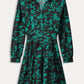 POM Amsterdam Dresses JURK - Camo Teal Green