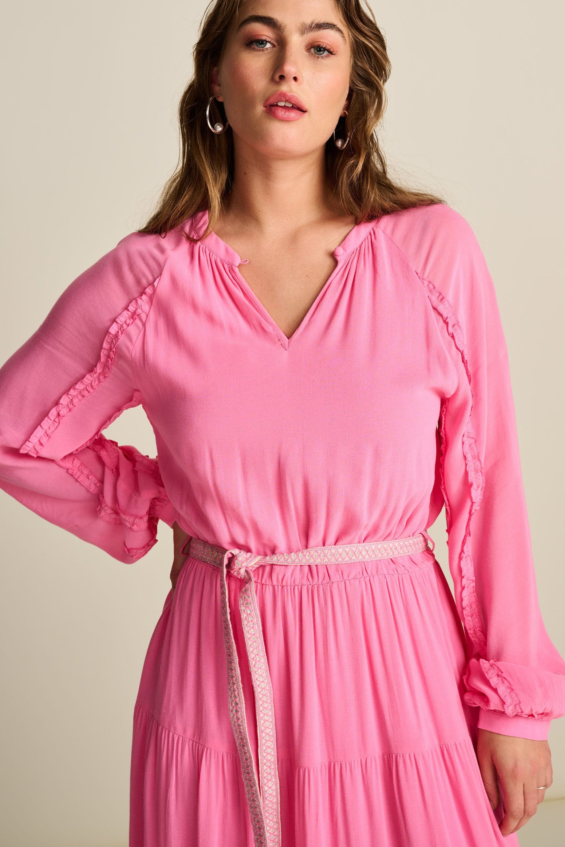 POM Amsterdam Dresses JURK - Georgie Blooming Pink
            