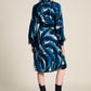 POM Amsterdam Dresses JURK - Jada Feathers Blue