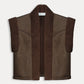 POM Amsterdam Gilets GILET - Lammy Brown