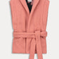 POM Amsterdam Gilets GILET - Teddy Dusty Pink