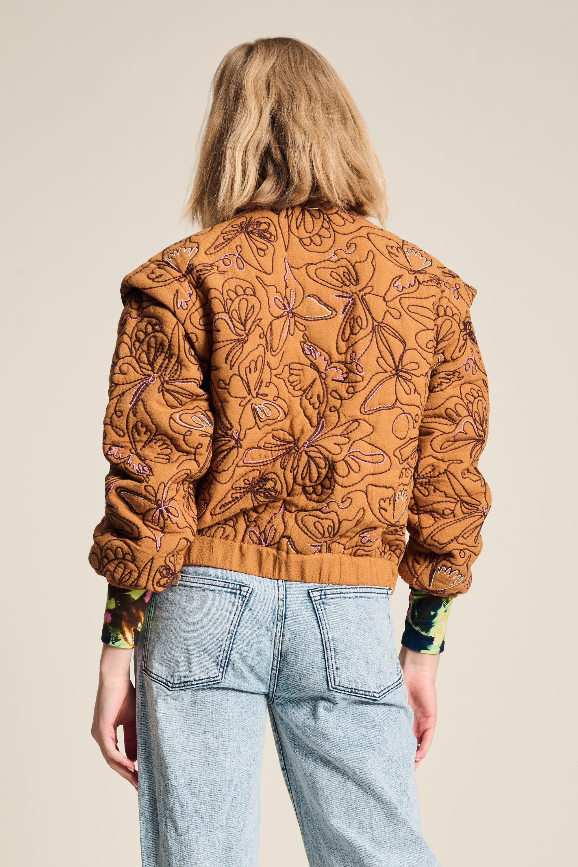 POM Amsterdam Jackets JACKET - Butterfly Sugar Brown