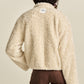 POM Amsterdam Jackets JACKET - Teddy Ecru