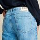 POM Amsterdam Jeans JEANS - Eline Straight Mid Blue