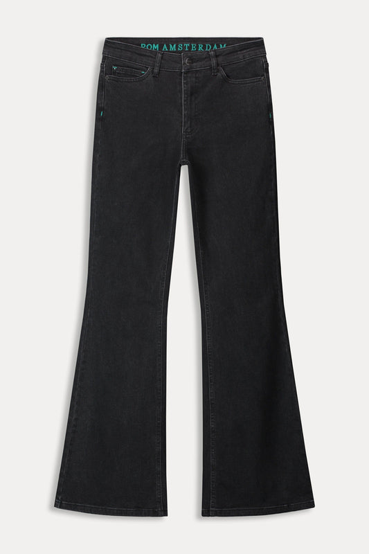 POM Amsterdam Jeans JEANS - Esmee Flare Vintage Black