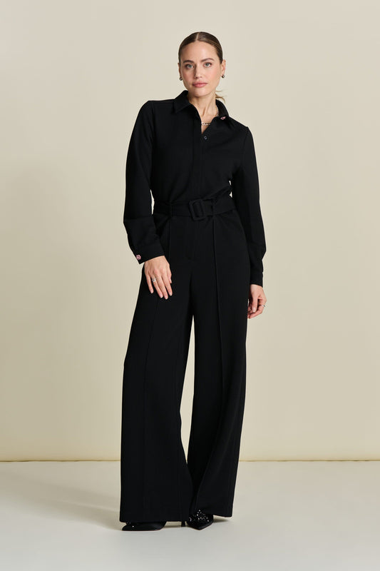 POM Amsterdam Jumpsuits Black / 34 JUMPSUIT - Black