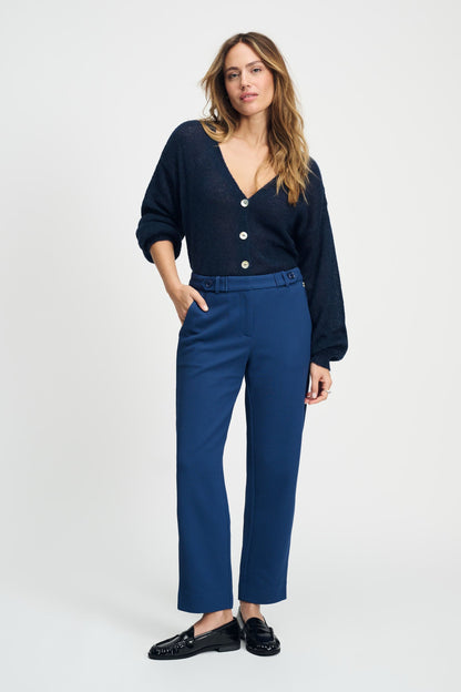 POM Amsterdam Pants Blue / 34 BROEK - Tapered Sapphire Blue