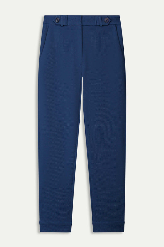 POM Amsterdam Pants BROEK - Tapered Sapphire Blue