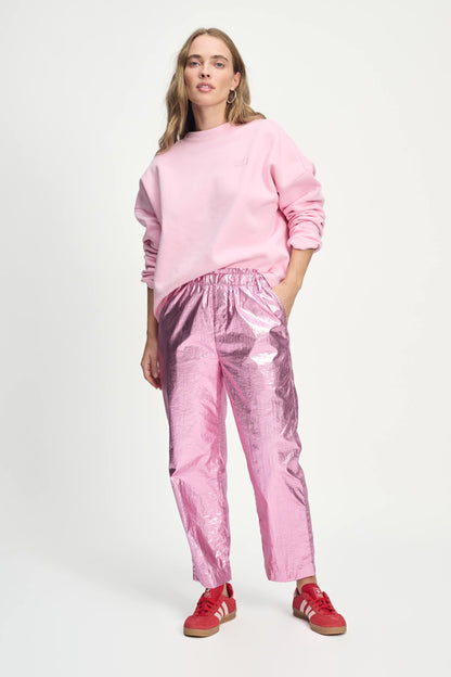 POM Amsterdam Pants Pink / 34 BROEK - Metallic Pink