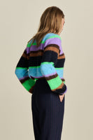 POM Amsterdam Pullovers TRUI - Brushed Stripes