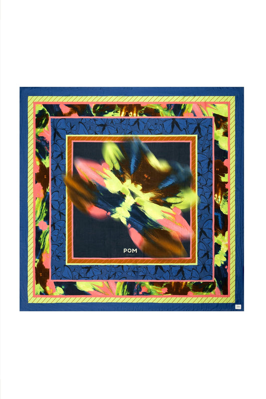 POM Amsterdam Shawls Multi colour / OS SJAAL - Silk Butterfly