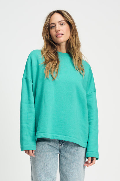 POM Amsterdam Sweaters Green / 34 SWEATER - Fresh Green