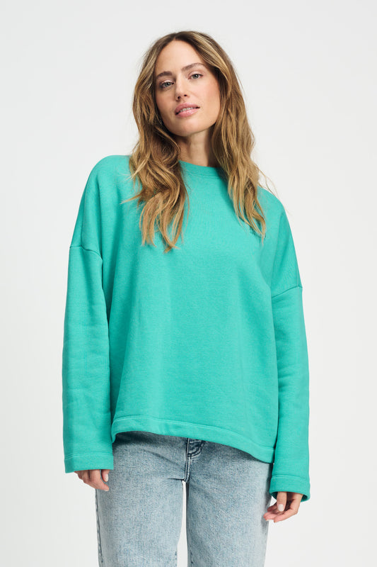 POM Amsterdam Sweaters Green / 34 SWEATER - Fresh Green